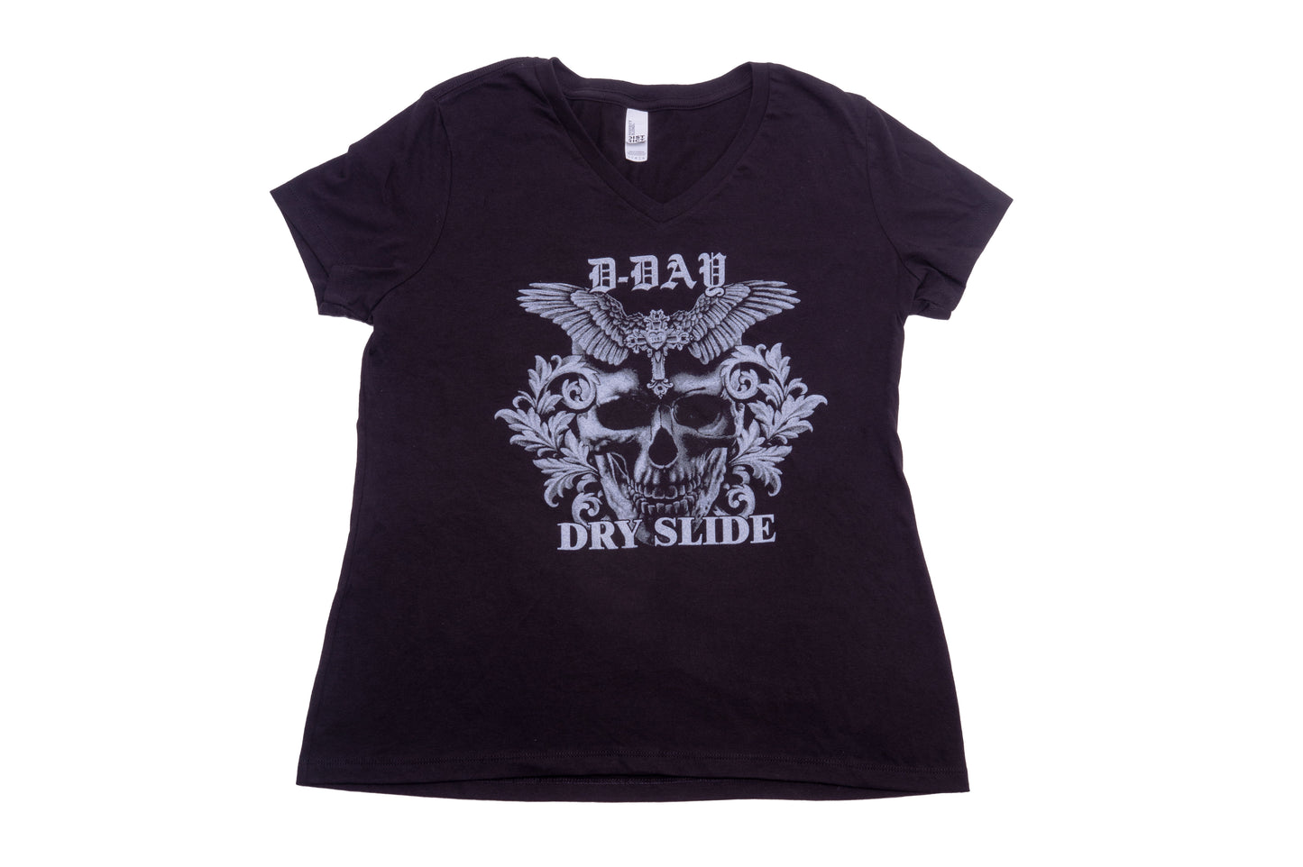 "D-Day Dry Slide" V-neck T-shirt (women's)